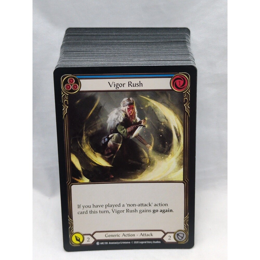Lot Of (100) Arcane Rising Flesh And Blood Common Cards